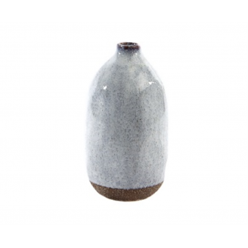 Vase ´Simone´ blanc, diamètre 11.5 cm, hauteur 21.5 cm