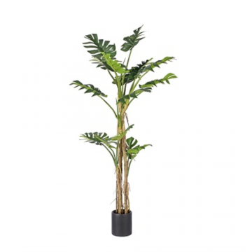 Monstera artificielle, hauteur 180 cm, diamètre 100 cm