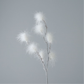 Plumes blanches 77cm
