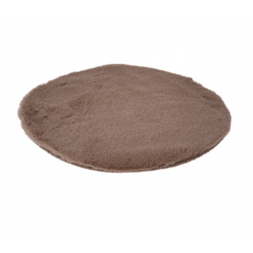 Tapis rond - taupe - 32 cm