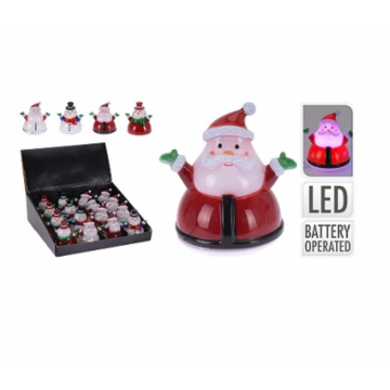 Père Noël lumineux LED