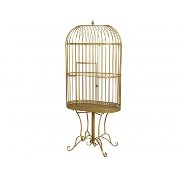 Cage à oiseau en fer