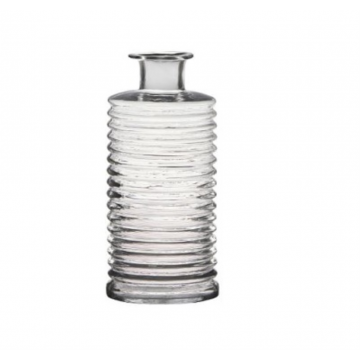 Vase bouteille transparent H31 D14.5