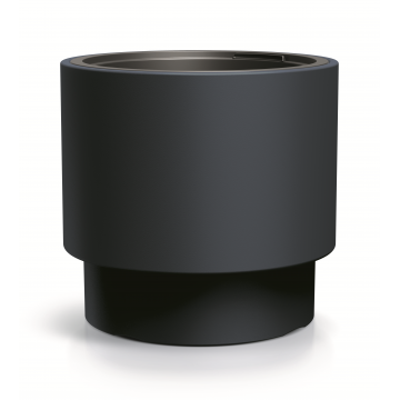 Pot en plastique ´HEOS´, D47 x H44, anthracite