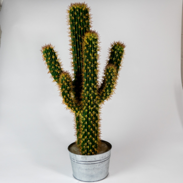 Cactus artificiel en pot