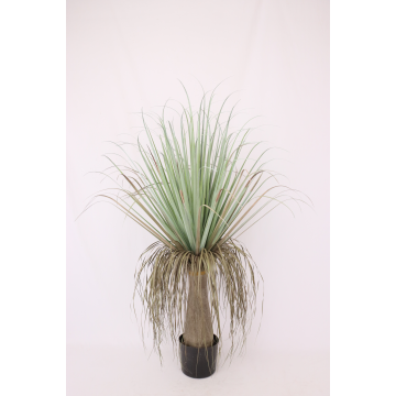 Beaucarnea en pot, artificiel - 132 cm