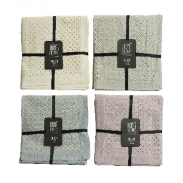 Nappe en coton, 4 coloris à choix, longueur 140cm