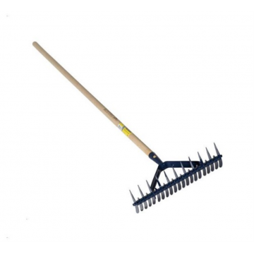Scarificateur à gazon, largeur 35cm, emmanché droit 150cm (manche seul 124115)