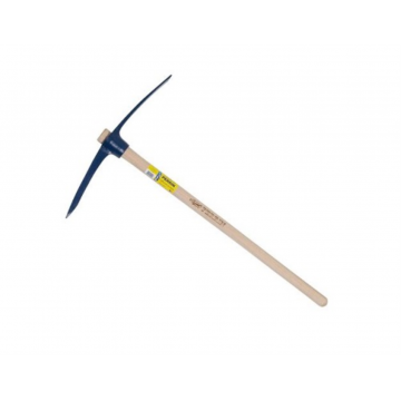 Pioche de terrassier, œil rond, emmanché droit 90cm (manche seul 111109)