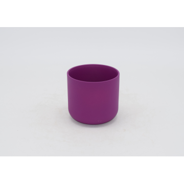 Cache-pot RELAX en céramique, mauve, D7 x H6,5