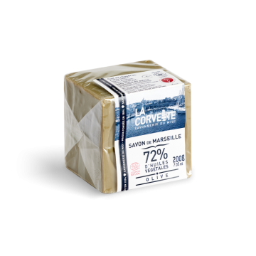 Cube de Savon de Marseille OLIVE 200gr