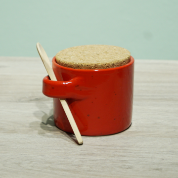 Cheese/Sugar Jar 9X8