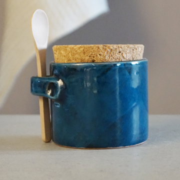 Cheese/Sugar Jar 9X8