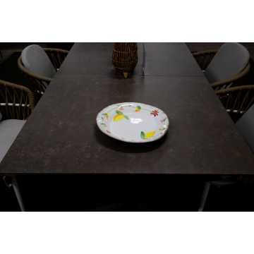 Plat rond en céramique 33 cm