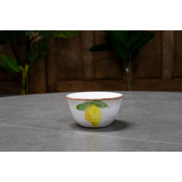 Bol à glace en céramique Dm.12,5H6,5                                 