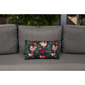 Coussin en tissu 50 x 30 cm