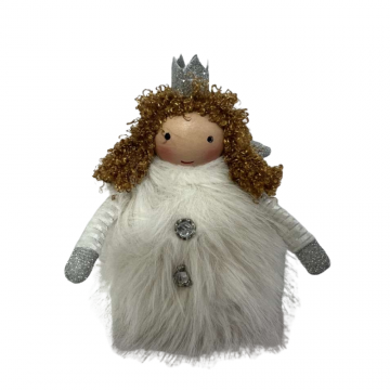 Fée en polyester, 11 x 9 x H14