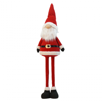 Père Noël en polyester, 33 x 18 x H122