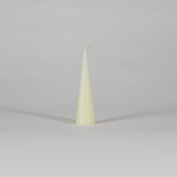 Bougie en forme de cône, D4,5 x H17cm