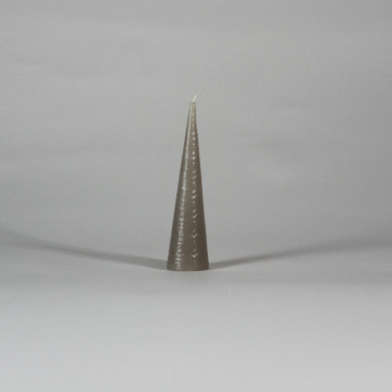Bougie en forme de cône, D4,5 x H17cm