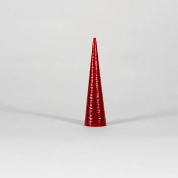 Bougie en forme de cône, D4,5 x H17cm
