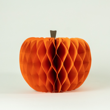 Courge en papier recyclé, H25cm x D21cm
