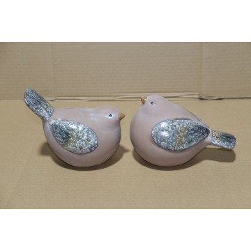 Oiseau en céramique, L19 x H11cm