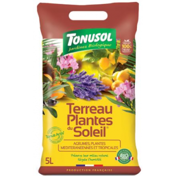 Terreau Plantes du soleil 5L
