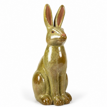 Lapin en céramique, hauteur 45cm