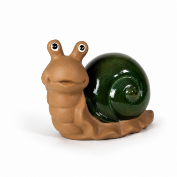Escargot en céramique, L21 x H22cm