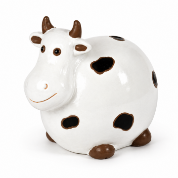 Vache en céramique, L31 x H27cm