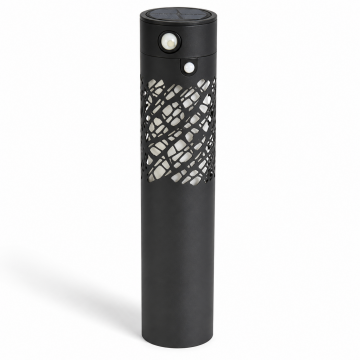 ALLEGRA - acier, balise et tête-spot rotative, 250 lumens, IP44