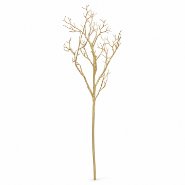 Branche artificielle dorée