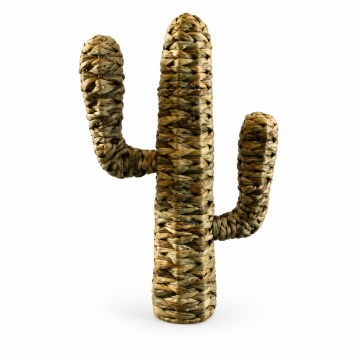 Cactus en osier hauteur 46cm