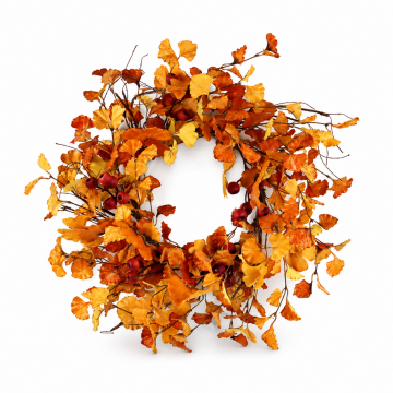 Couronne d´automne artificielle, D60cm