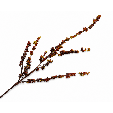 BERRY SPRAY BRUN/VERT, artificiel 132cm