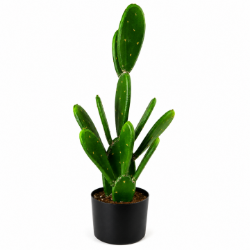 Cactus artificiel en pot