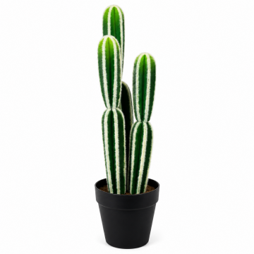 Cactus artificiel en pot