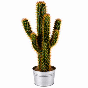 Cactus artificiel en pot