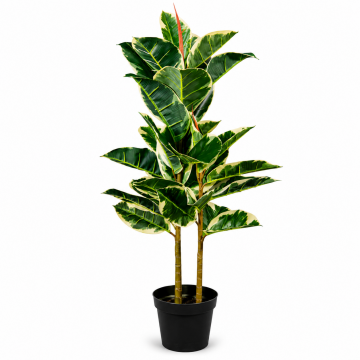 Arbre à caoutchouc artificiel, H110cm