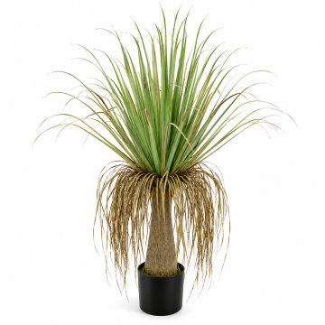 Beaucarnea en pot, artificiel - 132 cm
