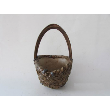 Petit panier en polyrésine