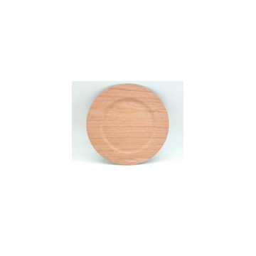 Plateau rond Dia. 33cm / Aspect bois