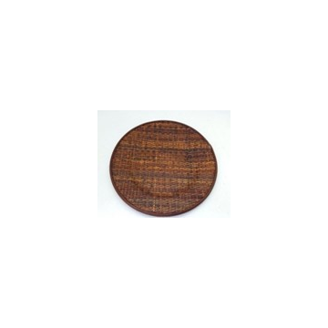 Plateau rond Dia. 33cm / Aspect bois