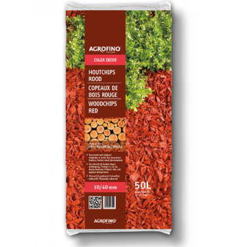 AGROFINO - Copeaux de bois rouge 50L