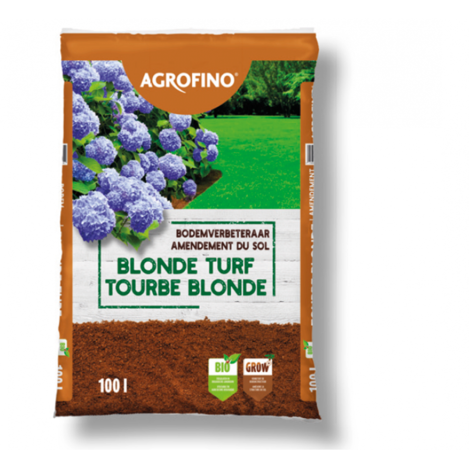 Tourbe blonde pour jardin