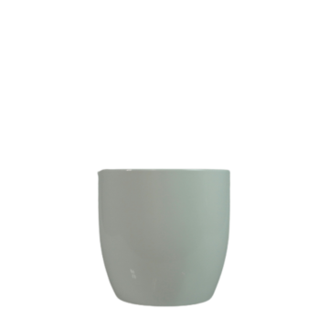 Cache-pot 69 Basel Full Color D8 / Blanc