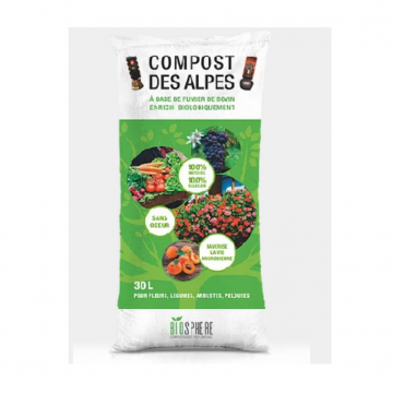 Compost des Alpes Biosphère - 30 litres