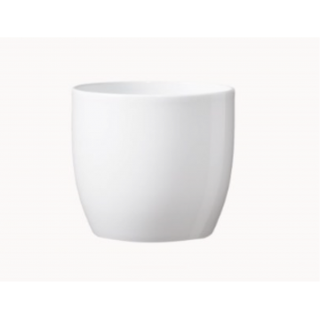 Cache-pot 69 Basel Full Color D21 / Blanc