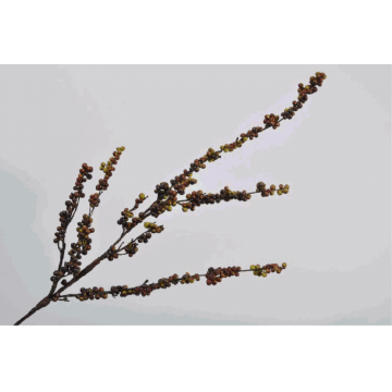 BERRY SPRAY BRUN/VERT, artificiel 132cm